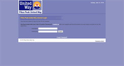 Desktop Screenshot of intranet.ppunitedway.org